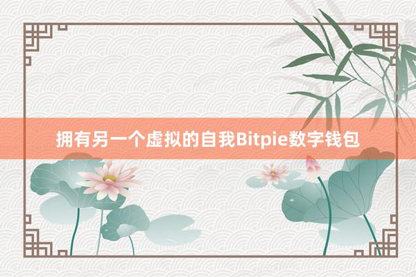 拥有另一个虚拟的自我Bitpie数字钱包