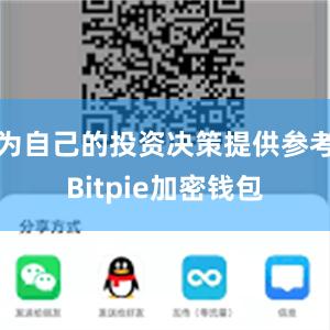 为自己的投资决策提供参考Bitpie加密钱包